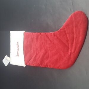 NEW SAMANTHA Pottery Barn Christmas Holiday Gift Stocking